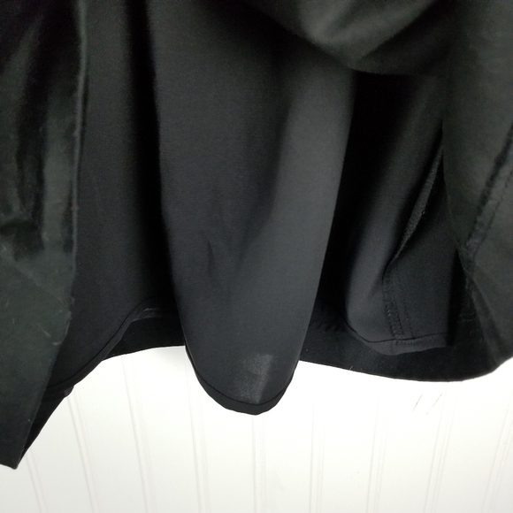 Eci NY Black Silk Lace Sheer Babydoll Size 6 Y2K Whimsigoth Romantic Coquette - Picture 6 of 13